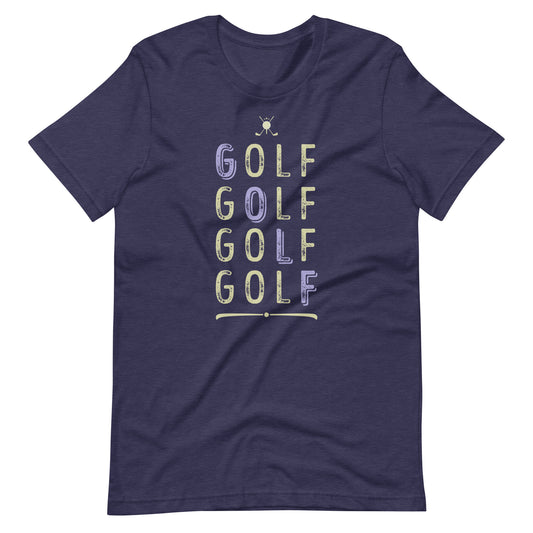 GOLF Connect Four in Navy t-shirt